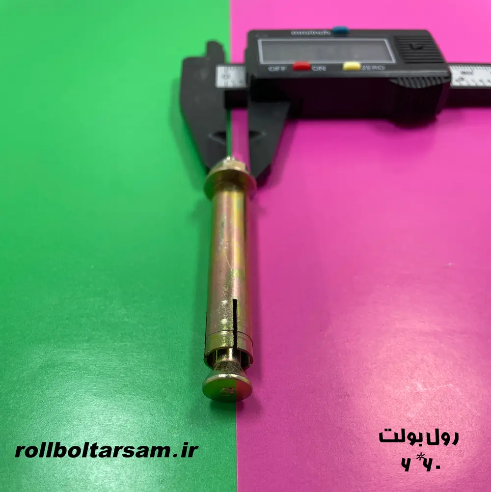 رول بولت ۶۰×۶ | اتصال ایمن و مقاوم...